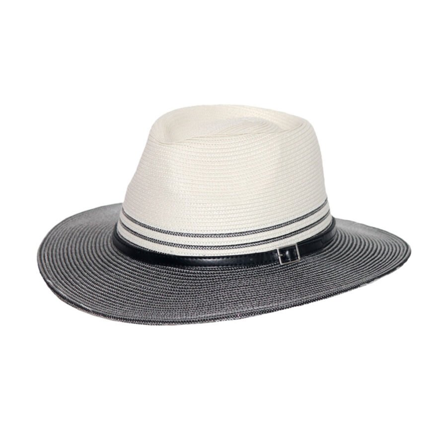 Emthunzini Hats - Bella (Ivory Black)