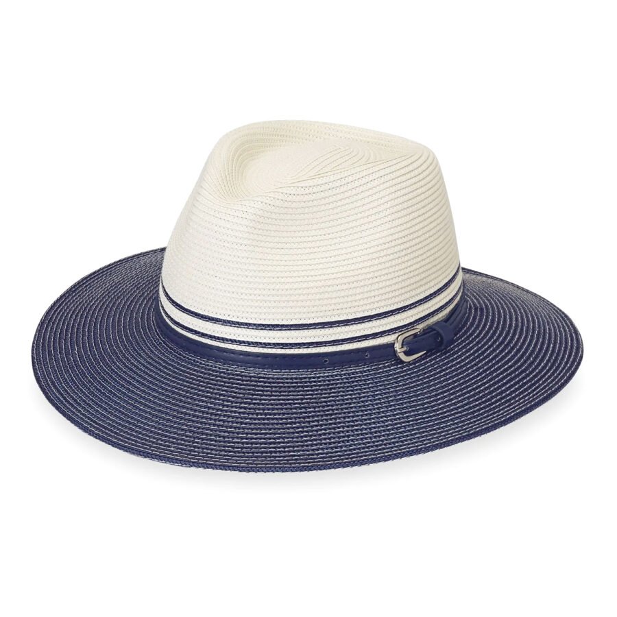 Emthunzini Hats - Bella (Ivory Navy)