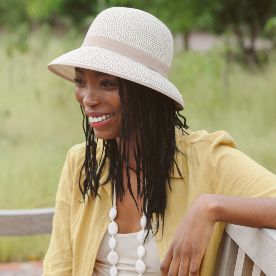 Emthunzini Hats - Anna Bucket (Beige) - Image 3