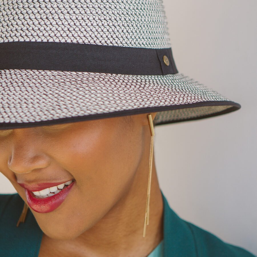 Emthunzini Hats - Anna Bucket (Black) - Image 3