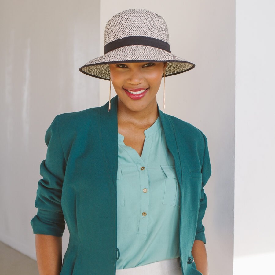 Emthunzini Hats - Anna Bucket (Black) - Image 5