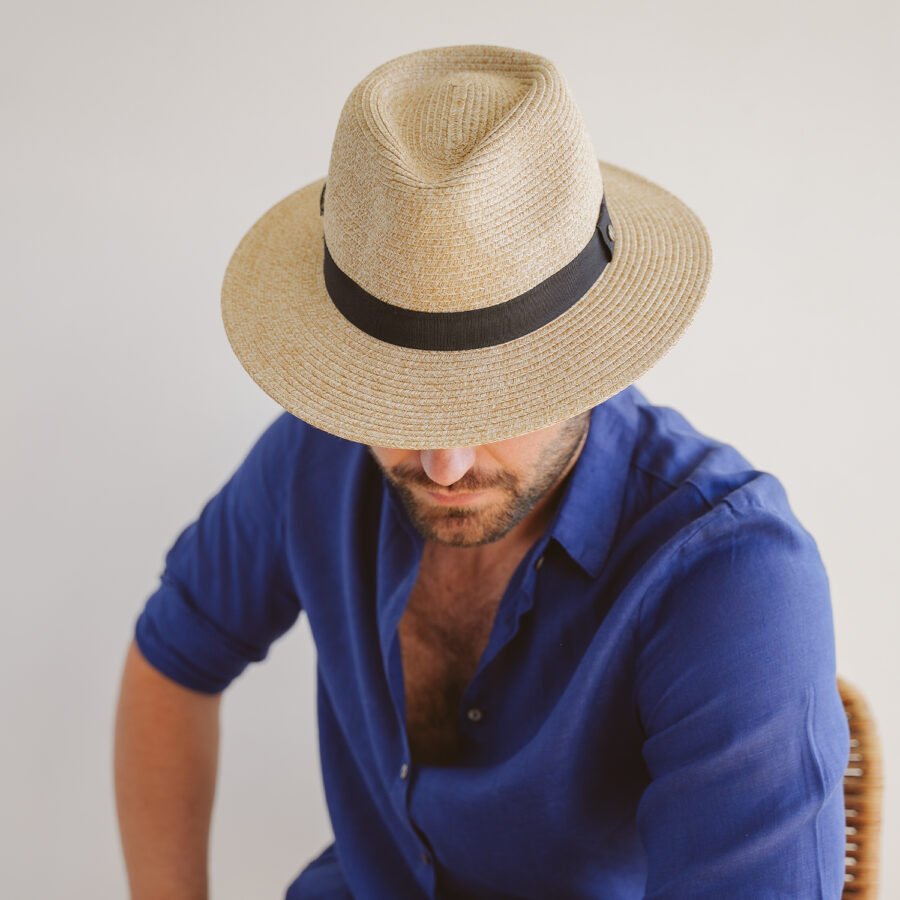Emthunzini Hats - Pana Mate Fedora (Natural) - Image 5