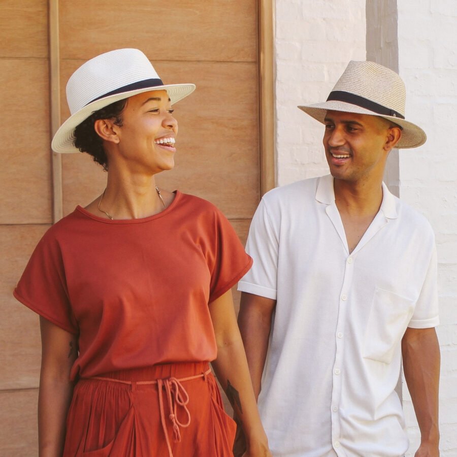 Emthunzini Hats - Pana Mate Fedora (Taupe) - Image 3