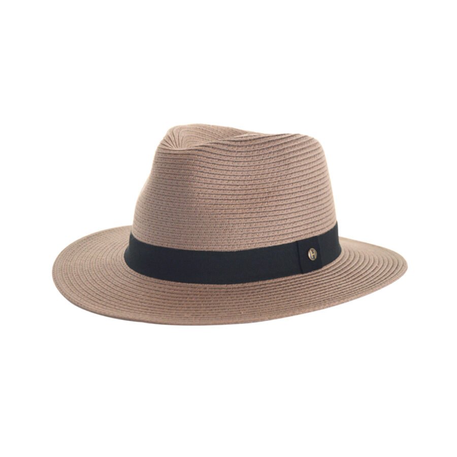 Emthunzini Hats - Pana Mate Fedora (Taupe)