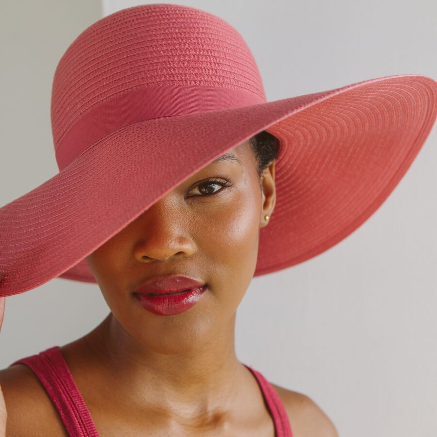 Emthunzini Hats - Rosie Capeline (Coral Pink) - Image 2