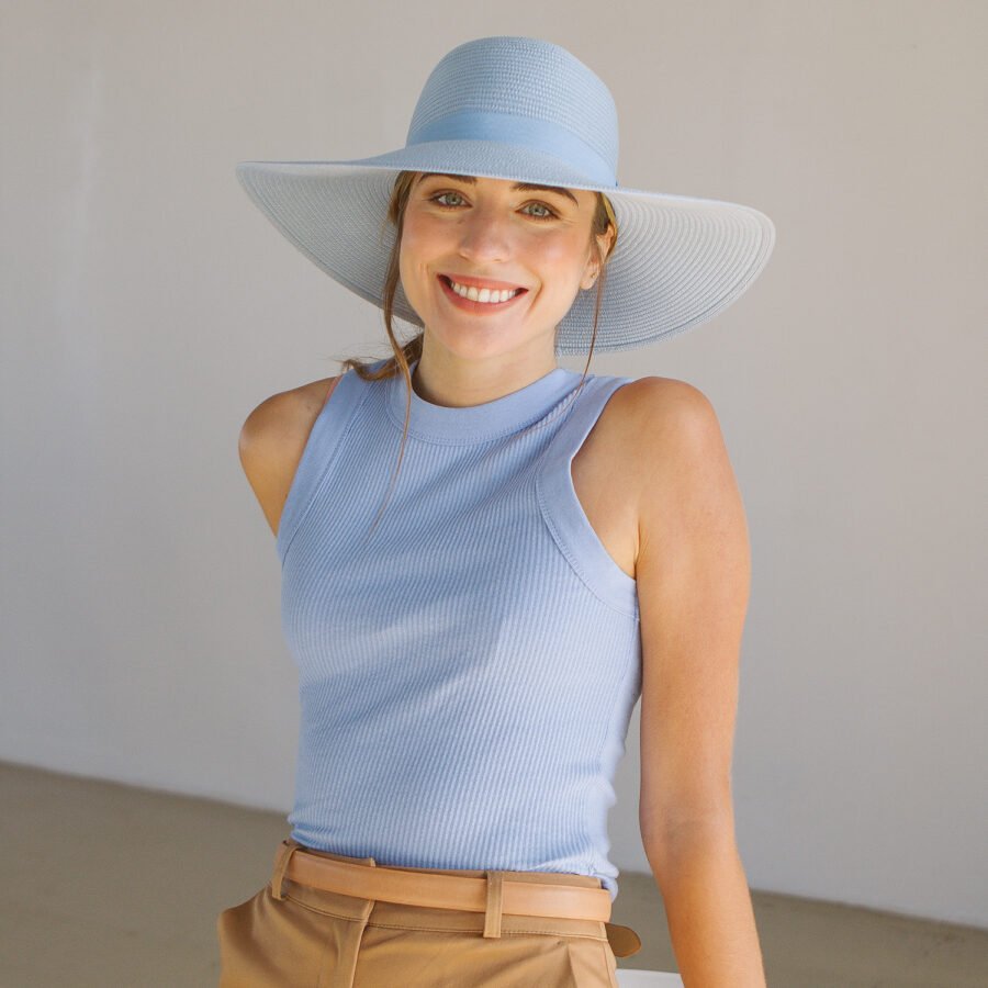 Emthunzini Hats - Rosie Capeline (Light Blue) - Image 3