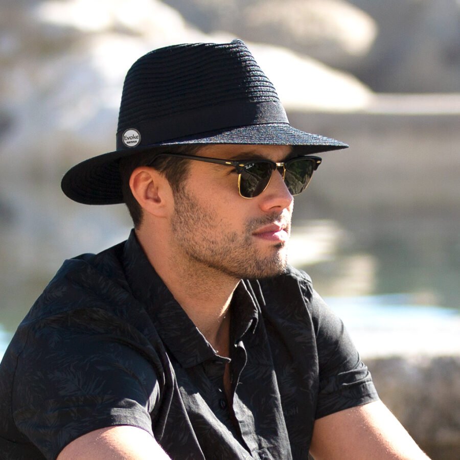 Emthunzini Hats - Evoke Reef Pana Mate (Black) - Image 2