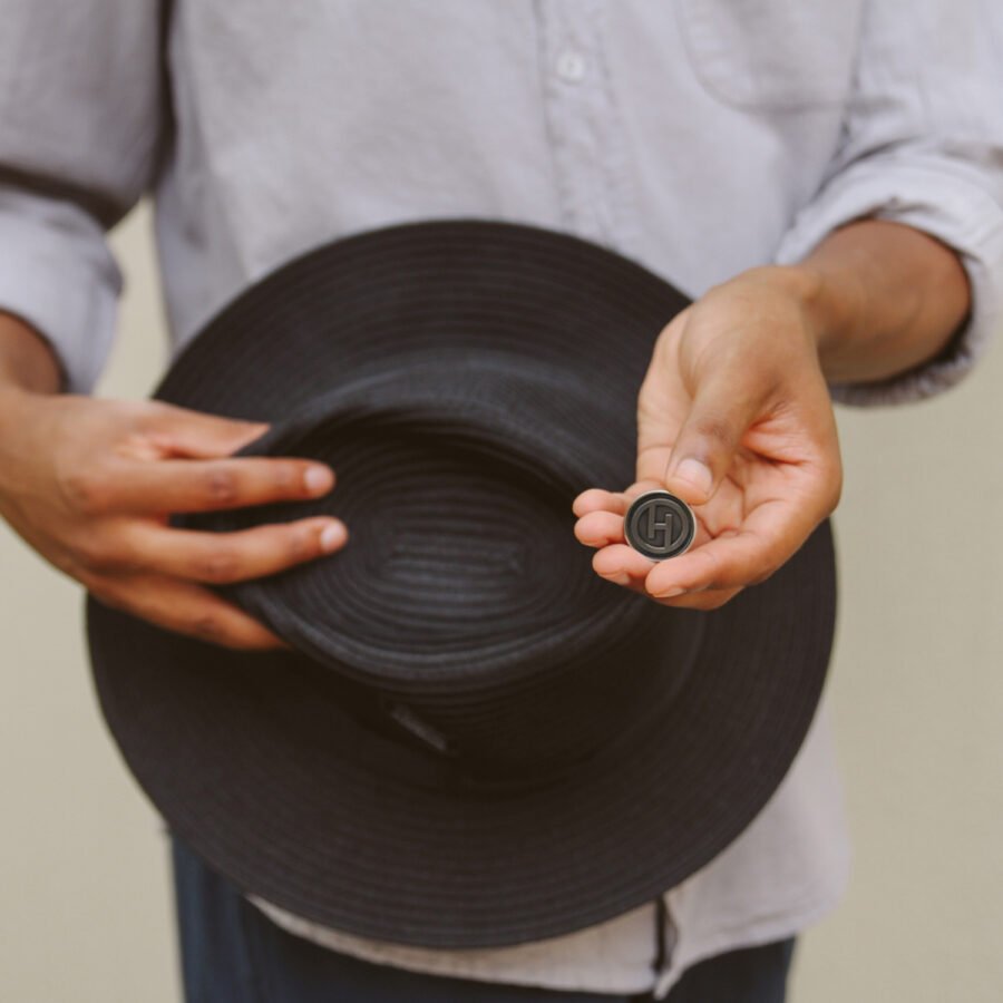 Emthunzini Hats - Evoke Reef Pana Mate (Black) - Image 4