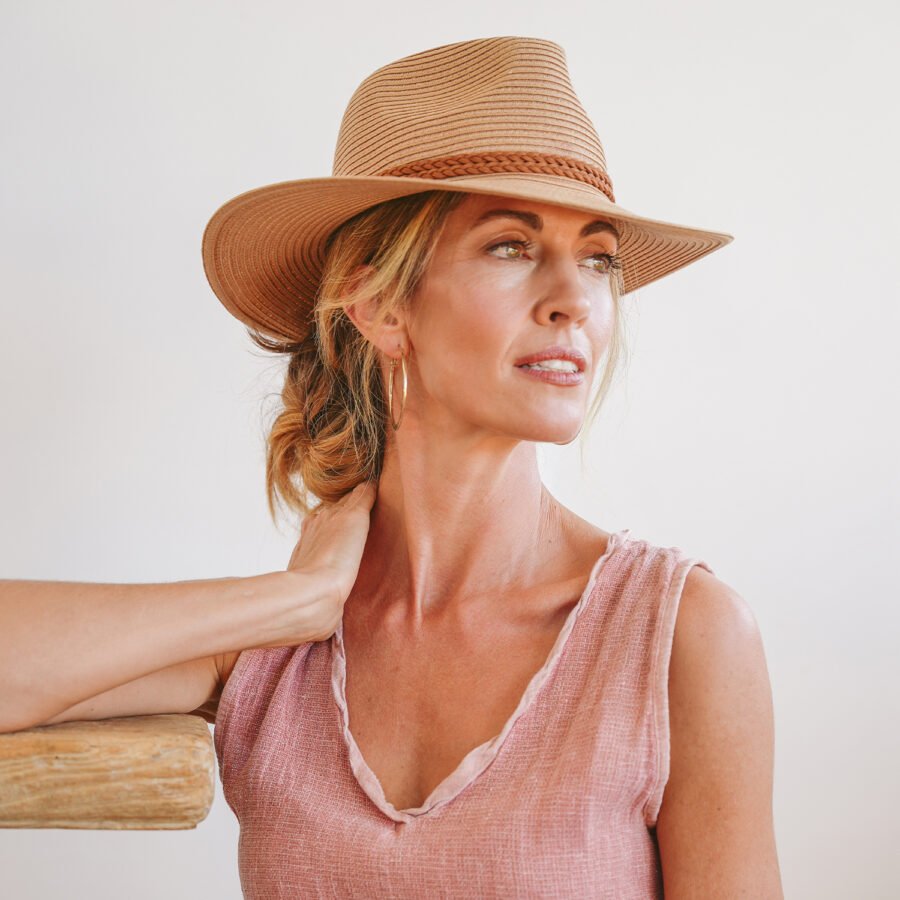 Emthunzini Hats - Gerry Fedora (Camel) - Image 3