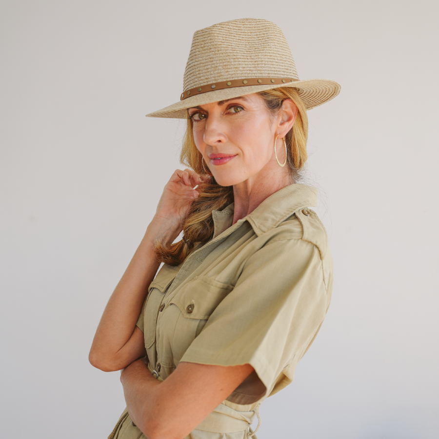 Emthunzini Hats - Echo Fedora (Natural) - Image 4