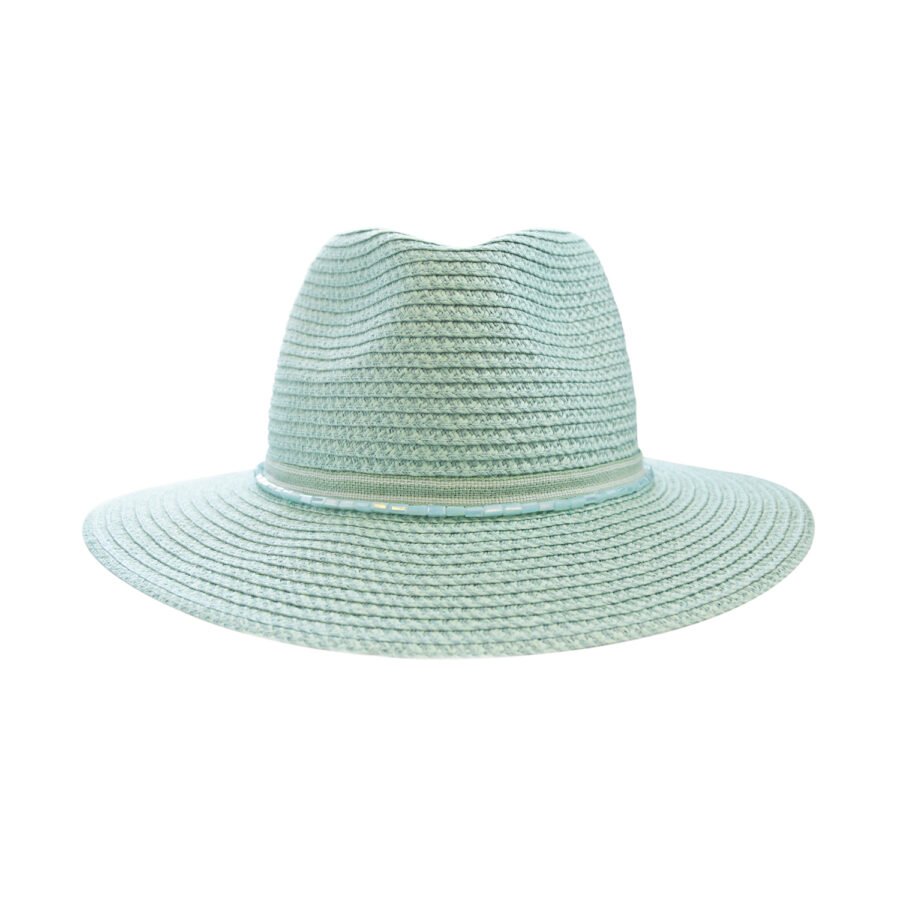 Emthunzini Hats - Stella Fedora (Aqua)