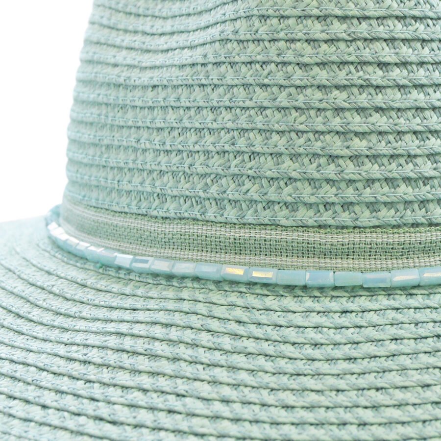 Emthunzini Hats - Stella Fedora (Aqua) - Image 6
