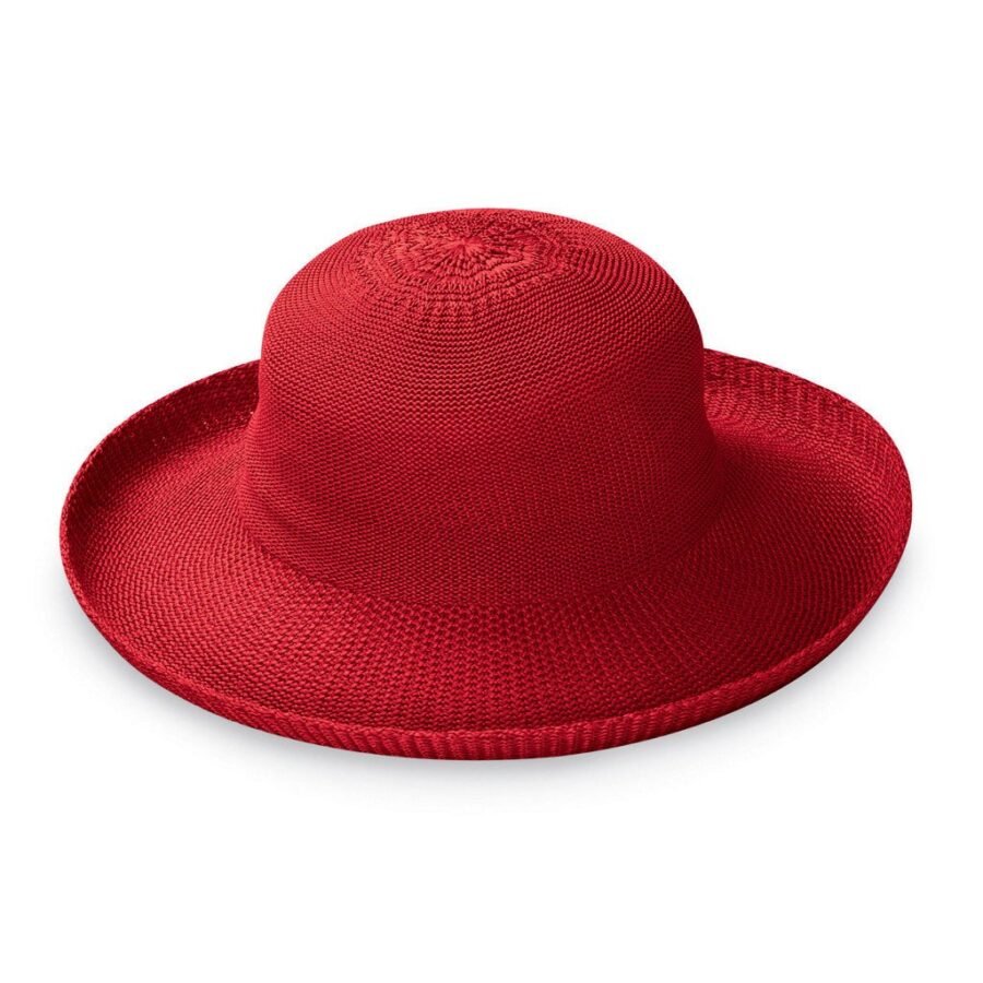 Emthunzini Hats - Breton (Bright Red)