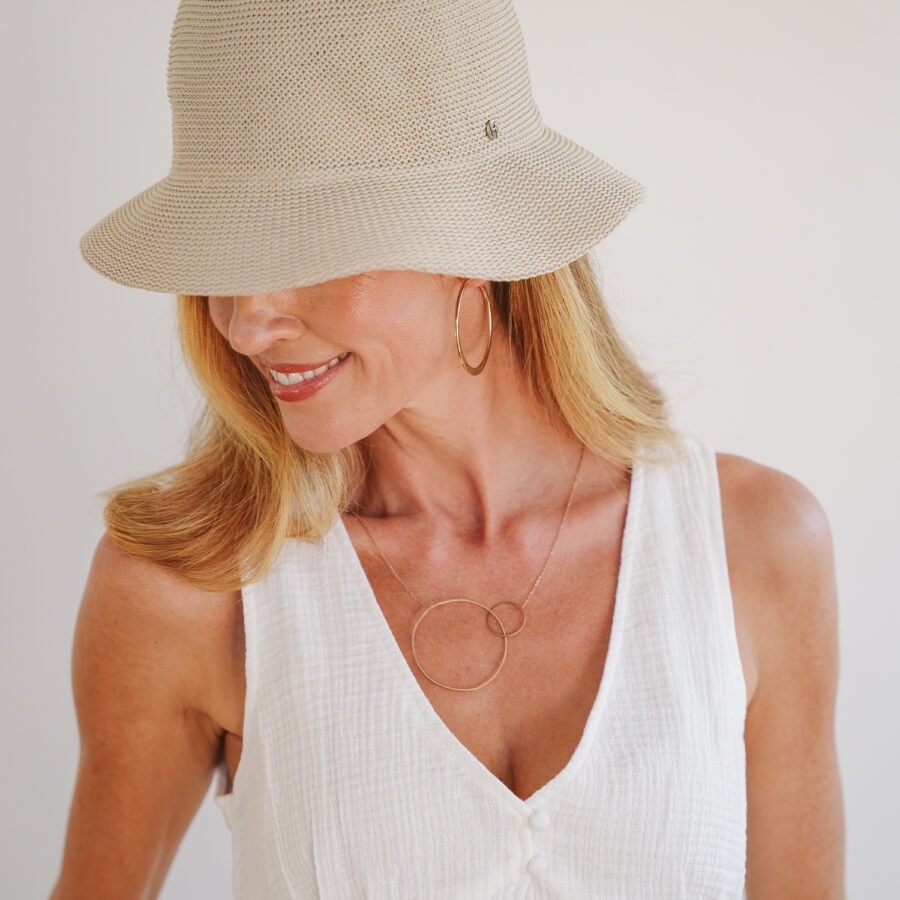 Emthunzini Hats - Lizzie (Stone) - Image 3