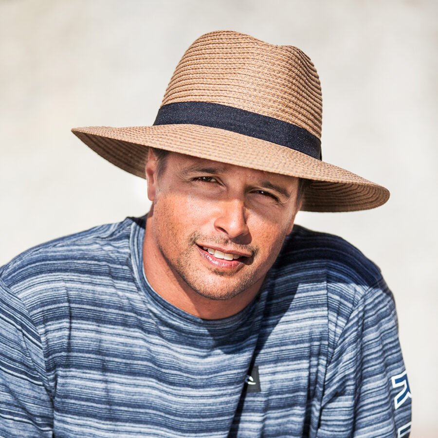 Emthunzini Hats - Braided Fedora (Caramel) - Image 3