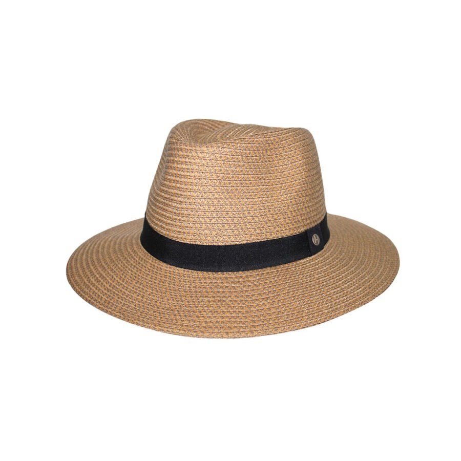 Emthunzini Hats - Braided Fedora (Caramel)