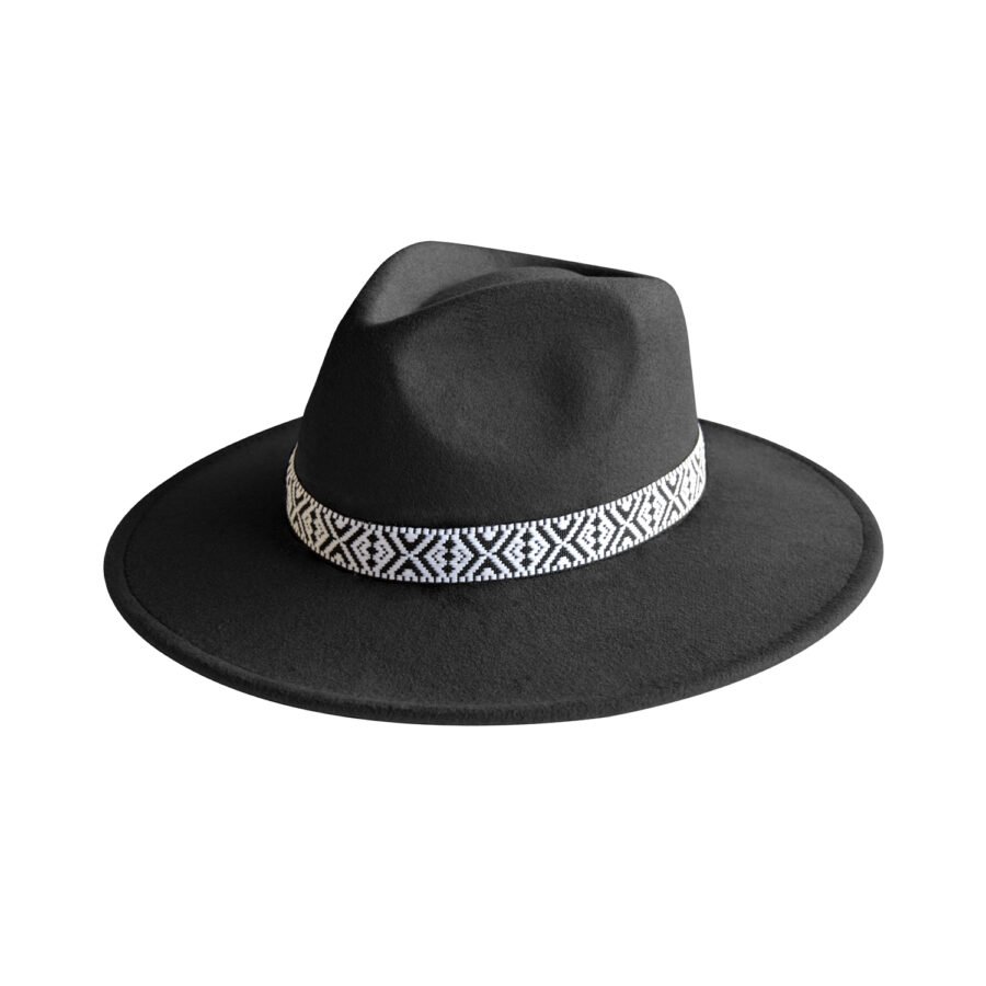 360Five Everyday - Juno Fedora (Black)