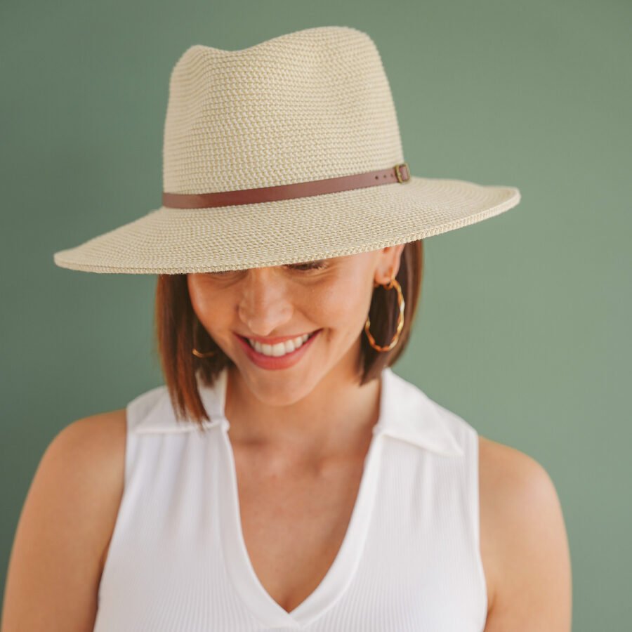 360Five Everyday - Cliff Fedora (Ivory Brown) - Image 2
