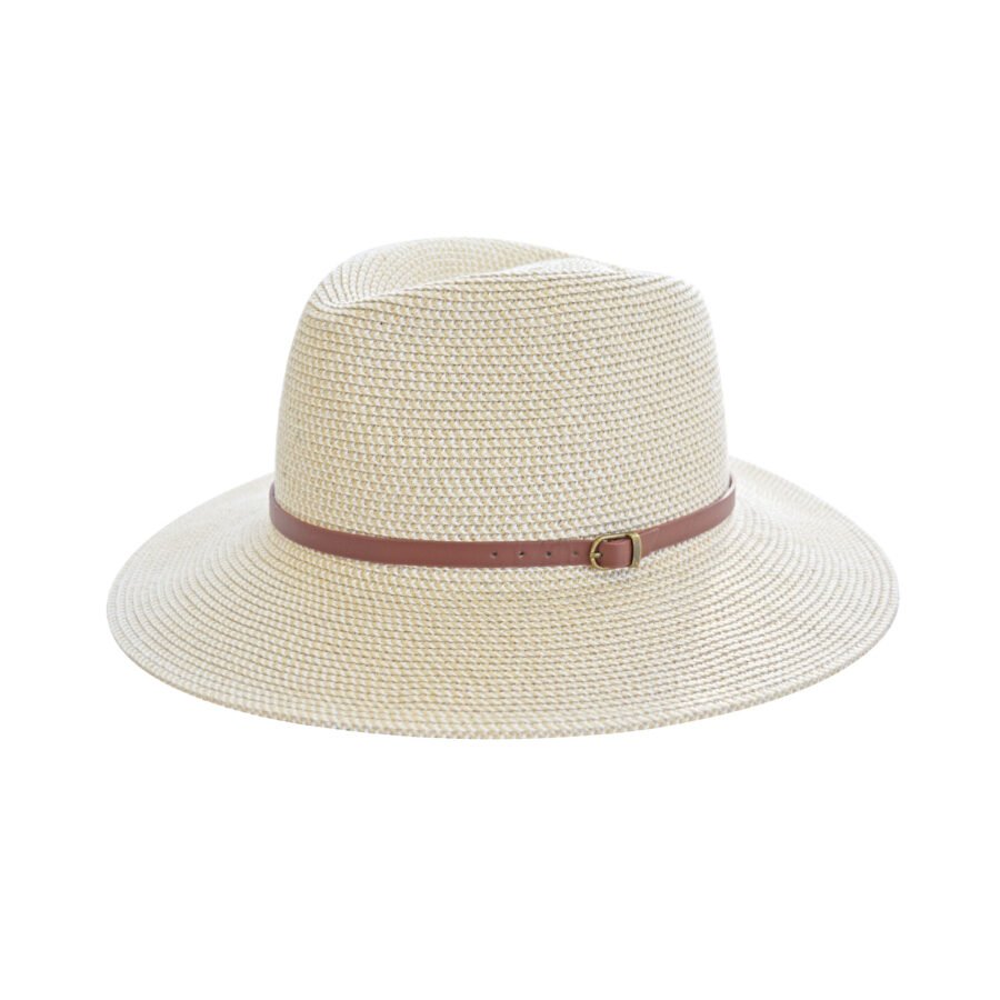 360Five Everyday - Cliff Fedora (Ivory Brown)
