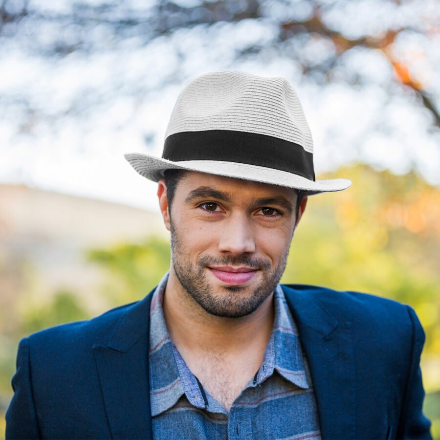 Emthunzini Hats - Harley Trilby (Light Grey) - Image 3